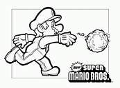 coloriage super mario bros